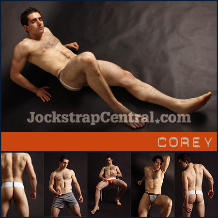 Jockstrap Central model Corey Kirk