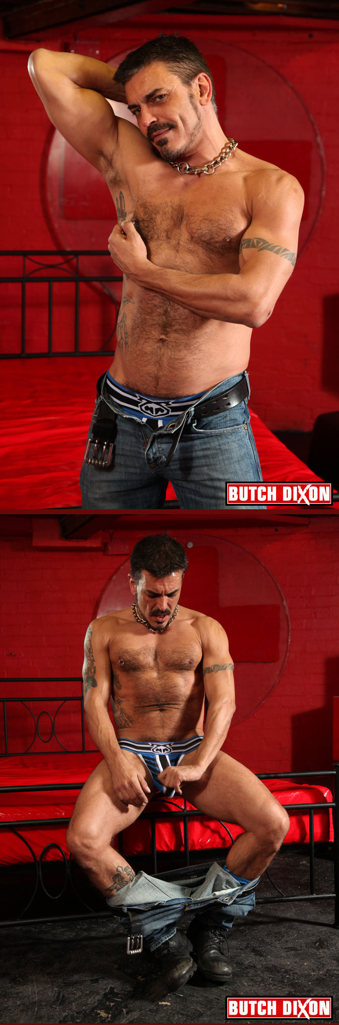 Colin Stone in a Nasty Pig Systematic Jockstrap