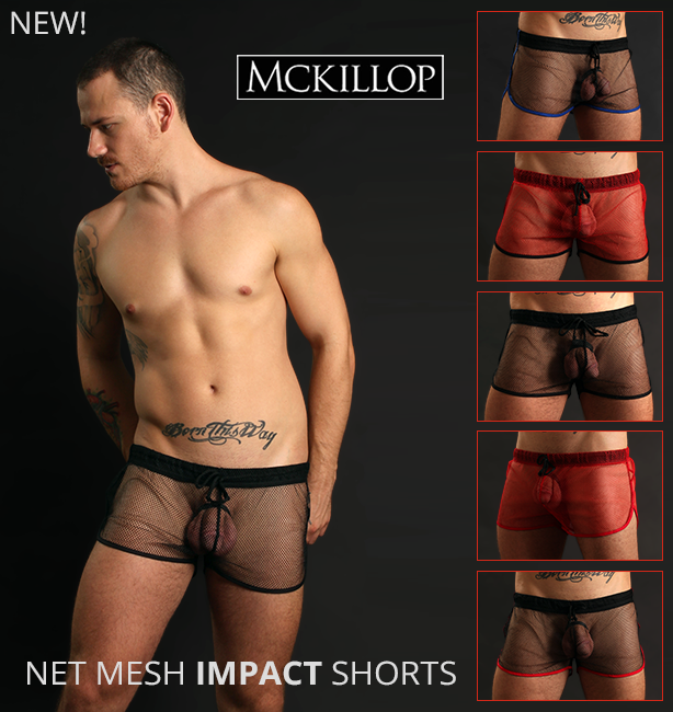 McKillop Net Mesh Impact Shorts